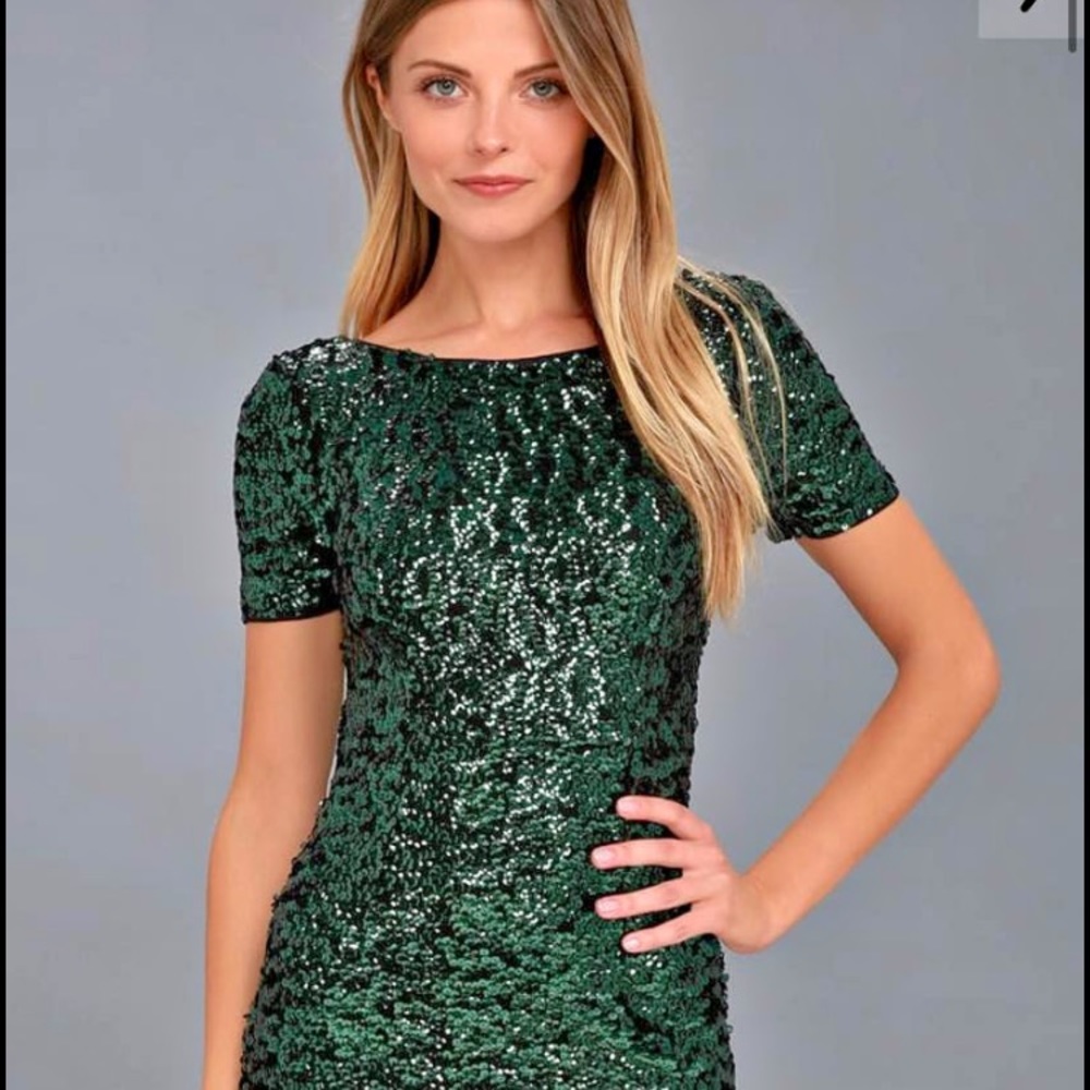 Lulus size Large sequins dress